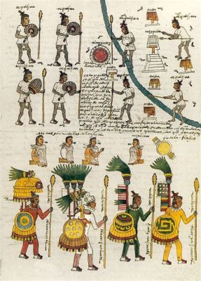 Le Codex Mendoza ? Une Fenêtre Vibrant sur la Société Aztèque !