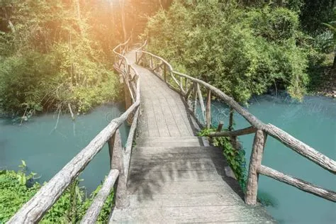 Le pont de bois sur la rivière: Délicatesse chromatique et mélancolie contemplative